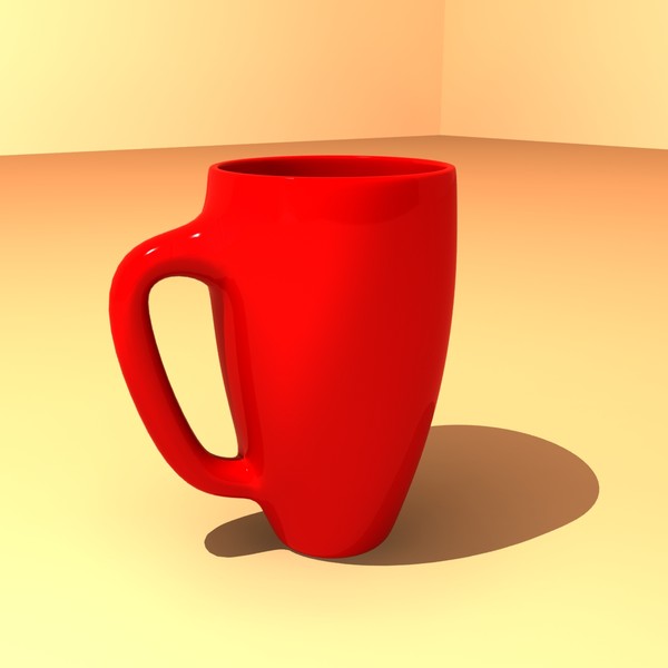 3d model tea cup - Cup of tea by tanase laurentiu